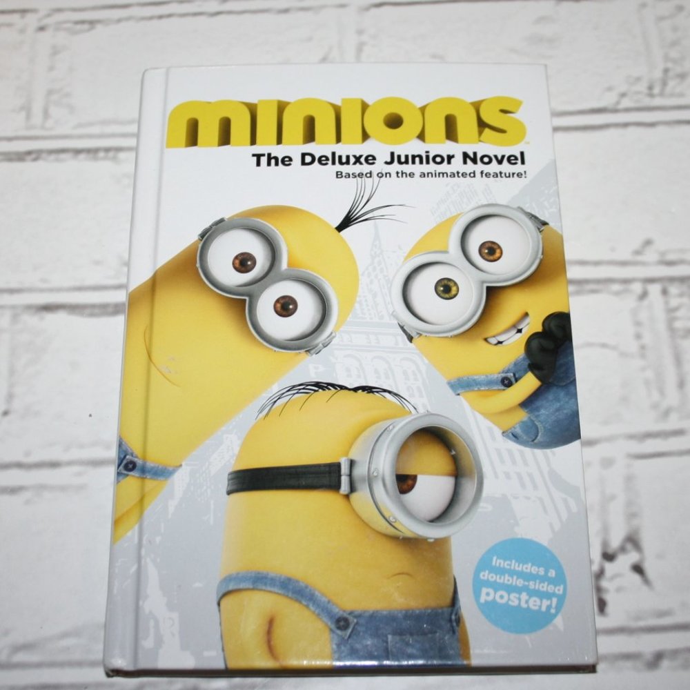 2015 Minions Deluxe Juniors Novel hardcover  (b.i.)